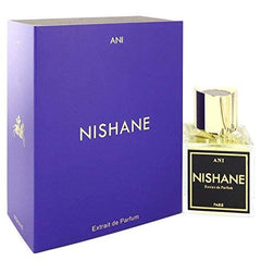Nishane Ani perfume cap close-up showing sleek packaging and durability
