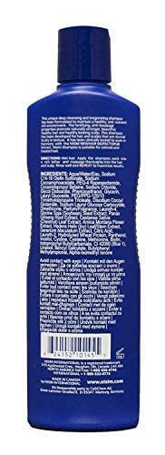 Nisim NewHair BioFactors Shampoo color-safe label on bottle for treated hair