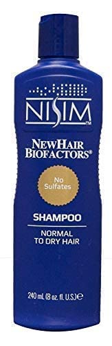 Nisim NewHair BioFactors Shampoo lather demonstrating deep cleansing action