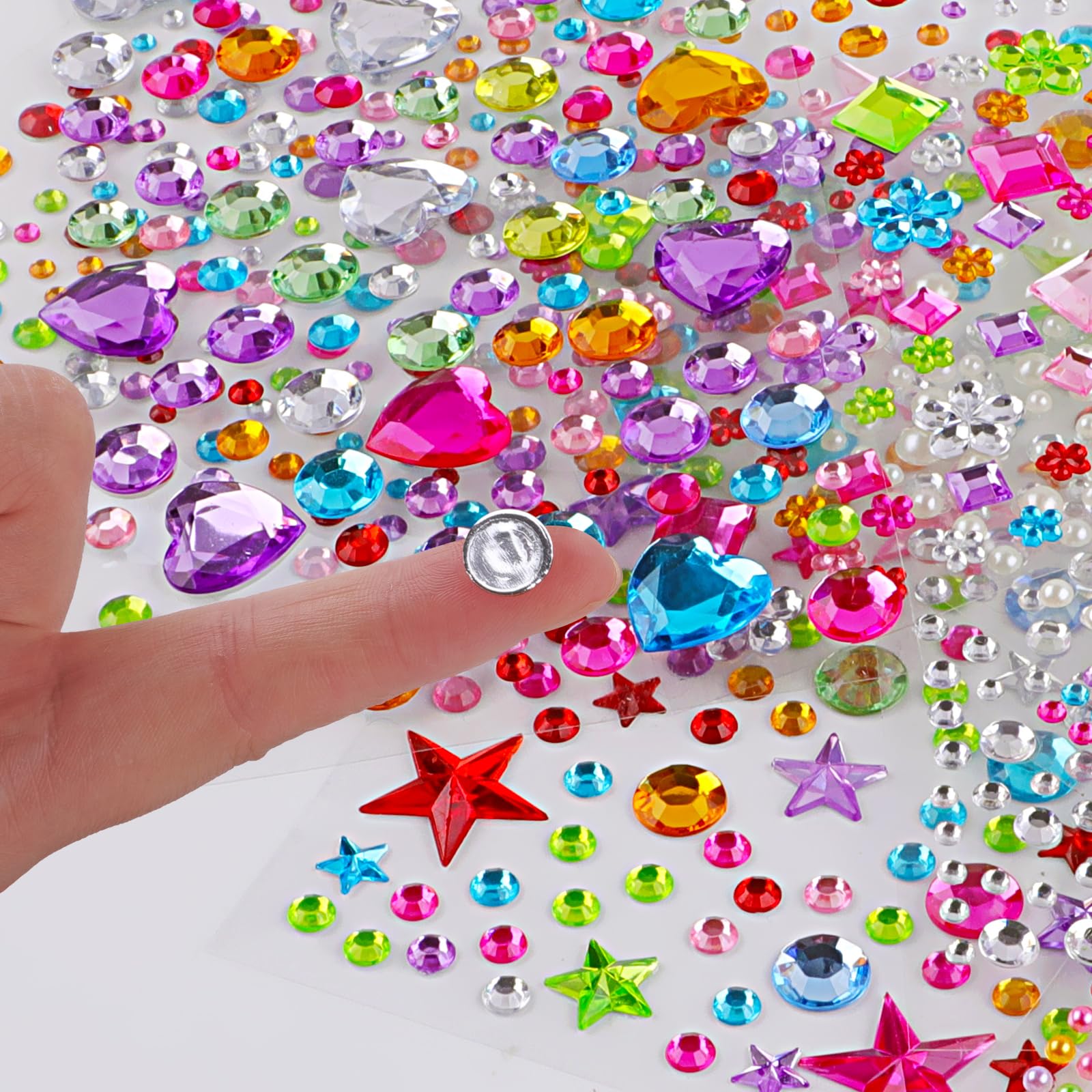 NIUBIER colorful rhinestones sparkle under light for vivid crafts