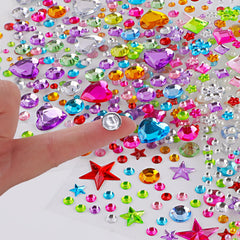 NIUBIER colorful rhinestones sparkle under light for vivid crafts