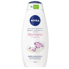 NIVEA bath cream with sparkle diamonds and Calla White fragrance for a luxurious daily routine