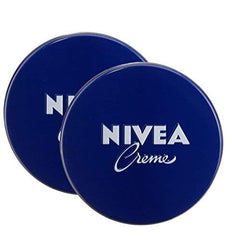 NIVEA Creme jar closeup label highlighting trusted German skincare heritage.