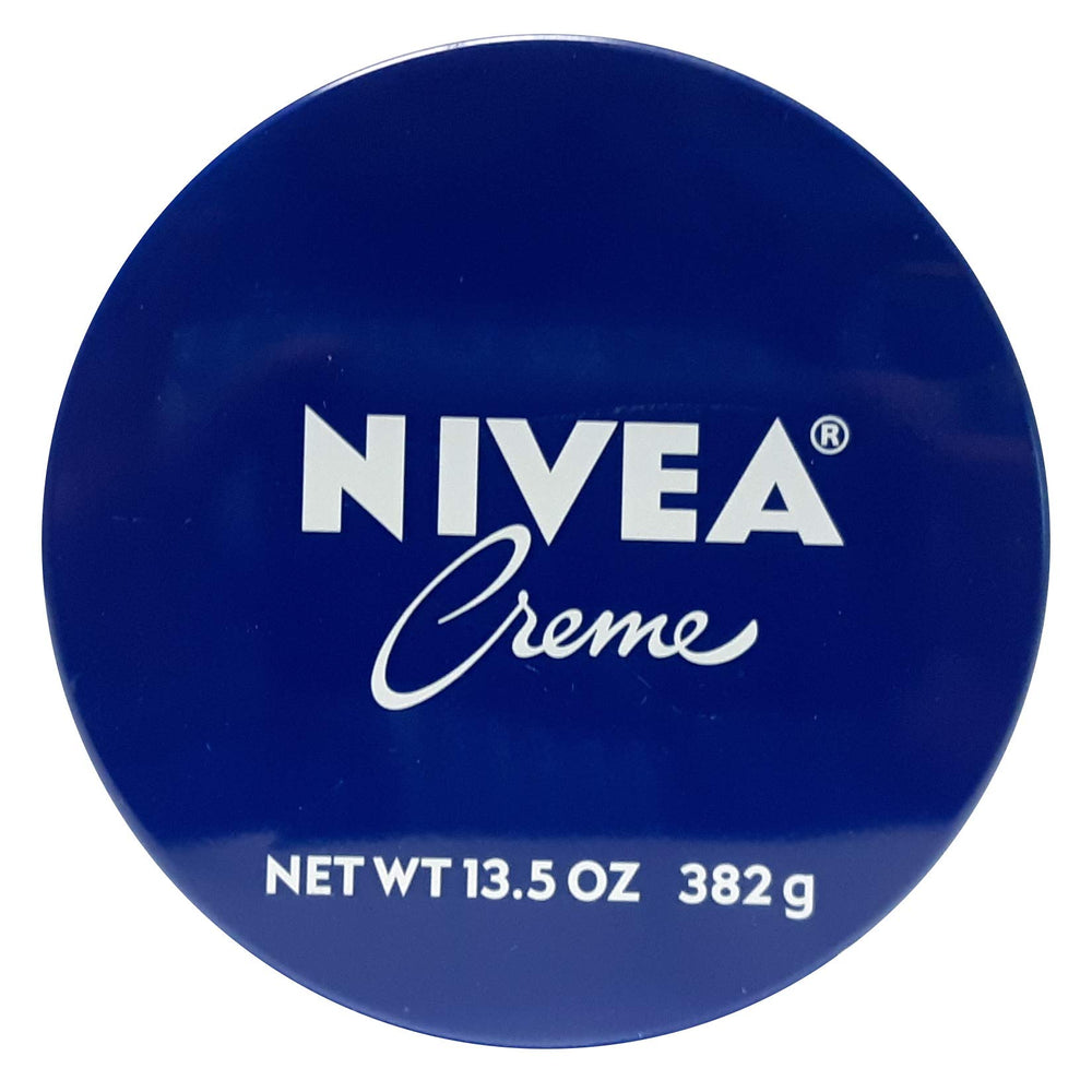 NIVEA Creme Tin front view showing the 400ml metal can for daily hydration
