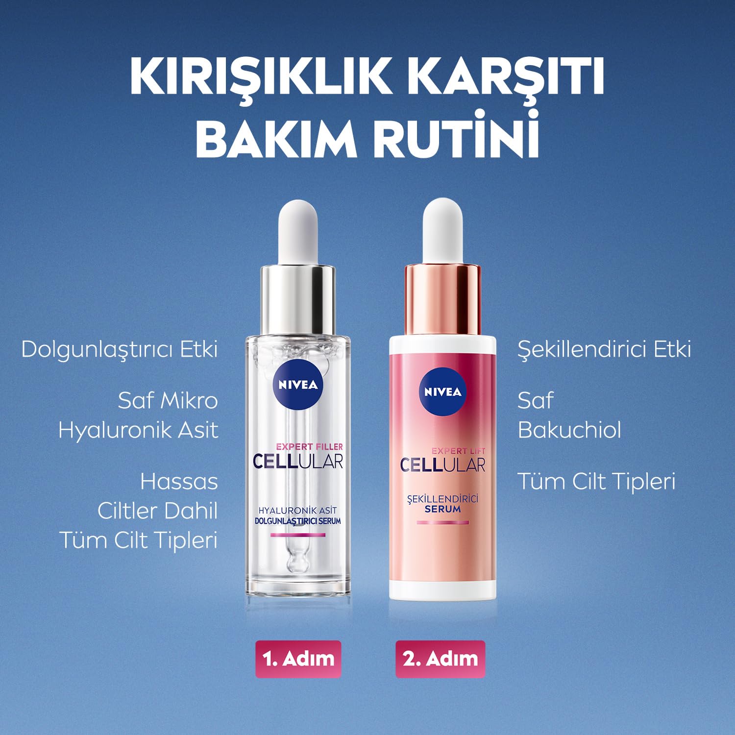 Skincare routine shot emphasizing fresh, elastic-looking skin after use.