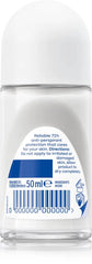 NIVEA Extra Bright roll-on cap for easy daily application