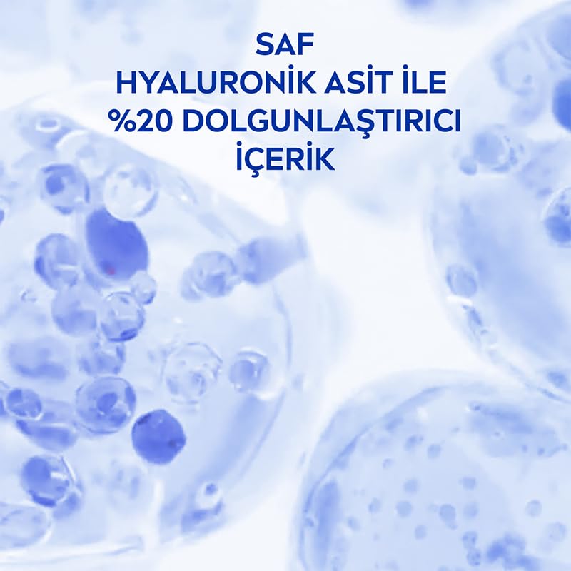 NIVEA Hyaluron Cellular Filler used as a makeup primer for an even foundation.