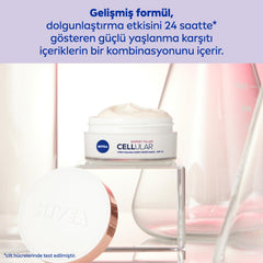 Non-greasy finish keeps skin comfortable and radiant all day with NIVEA Filler.