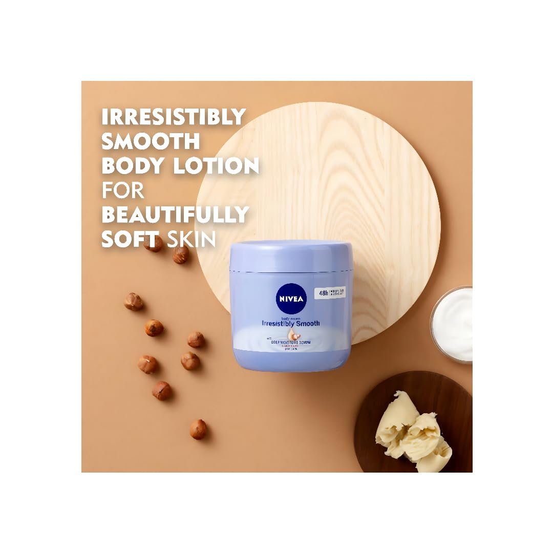 NIVEA Irresistibly Smooth pack of 2 offers value and care.