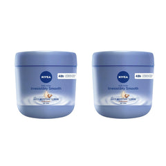NIVEA Irresistibly Smooth bottle front for deep, lasting hydration.