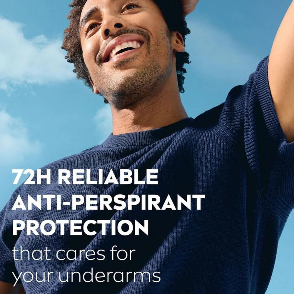 NIVEA Men Cool Kick 3-pack roll-on keeps you confident with 72-hour odor defense.