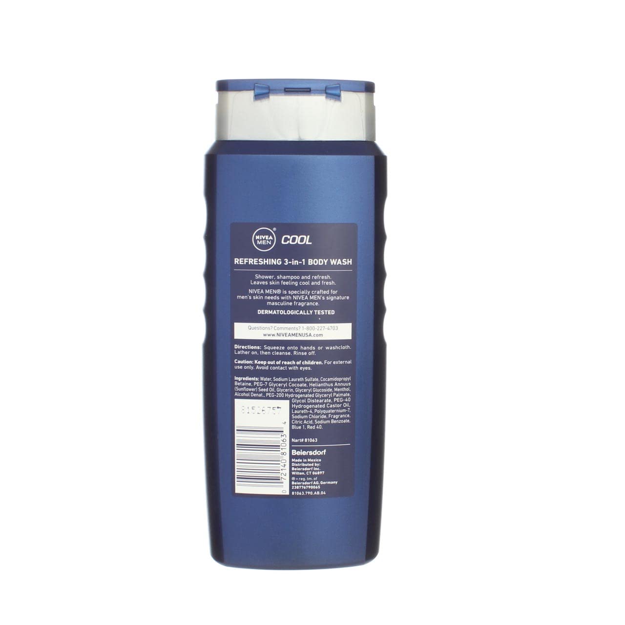 NIVEA MEN Cool Pack of 2 front view highlights value.