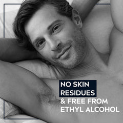 NIVEA Men dermatologically tested roll-on indicating gentle skin care.