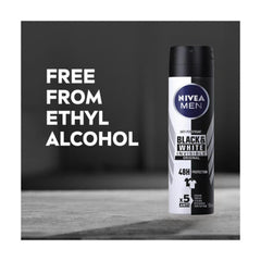 NIVEA Men Invisible Original image shows clothes protected from marks.