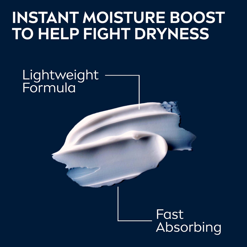 NIVEA MEN Maximum Hydration SPF 15 Aloe Vera enrichment for soothing hydration.