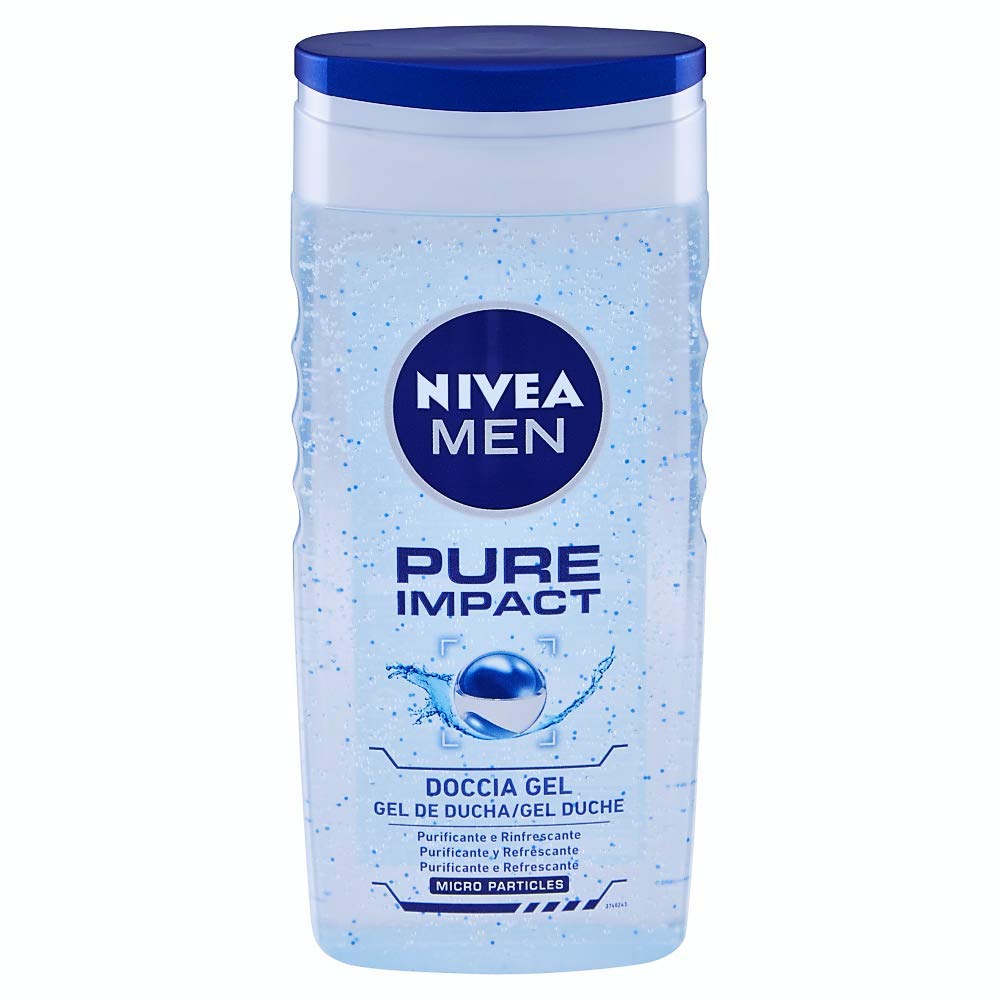 NIVEA Men micro fine particles deeply cleanse skin for lasting freshness