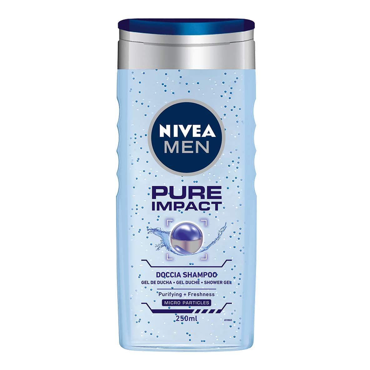 NIVEA Men mint extracts create invigorating foam for body and hair cleansing