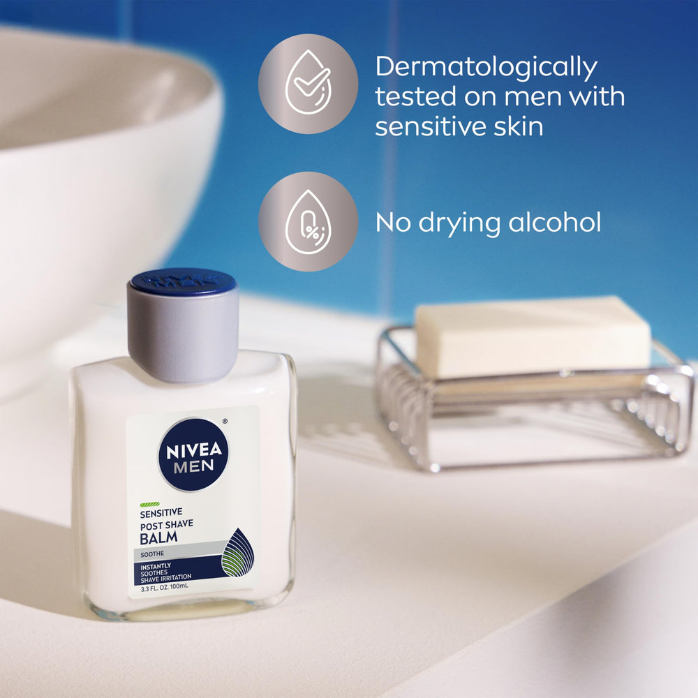 Three 3.3 oz bottles simplify stocking up for routines