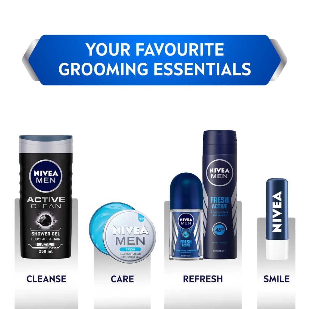 Compact 4.8 g container ideal for travel and gym bags.