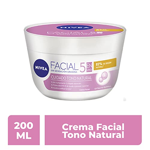 NIVEA Natural Brightening Cream texture close-up shows fast absorption