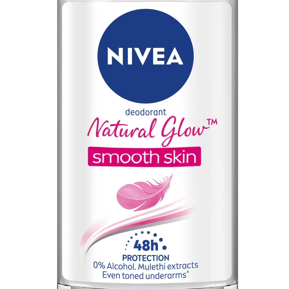 NIVEA Natural Glow back-label with usage tips for daily use
