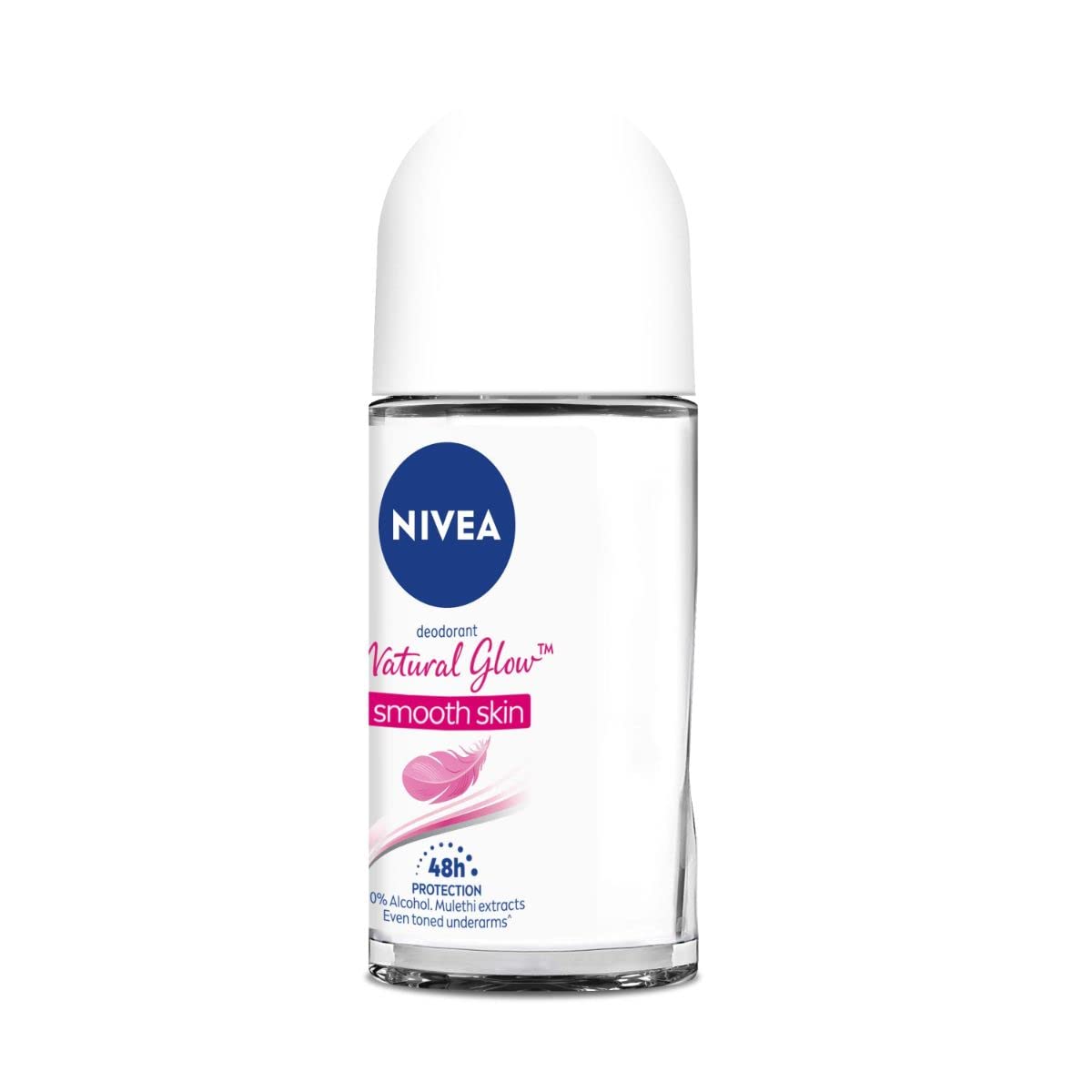 NIVEA Natural Glow roller-ball close-up for smooth application