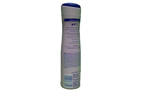 NIVEA Pearl Beauty 48h protection spray shown in action for daily freshness.