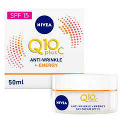 NIVEA Q10 Energy Glow cream jar for energised, hydrated skin.