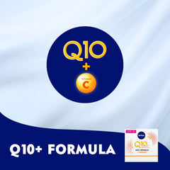Vitamin C close-up in NIVEA Q10 Energy Glow formula.
