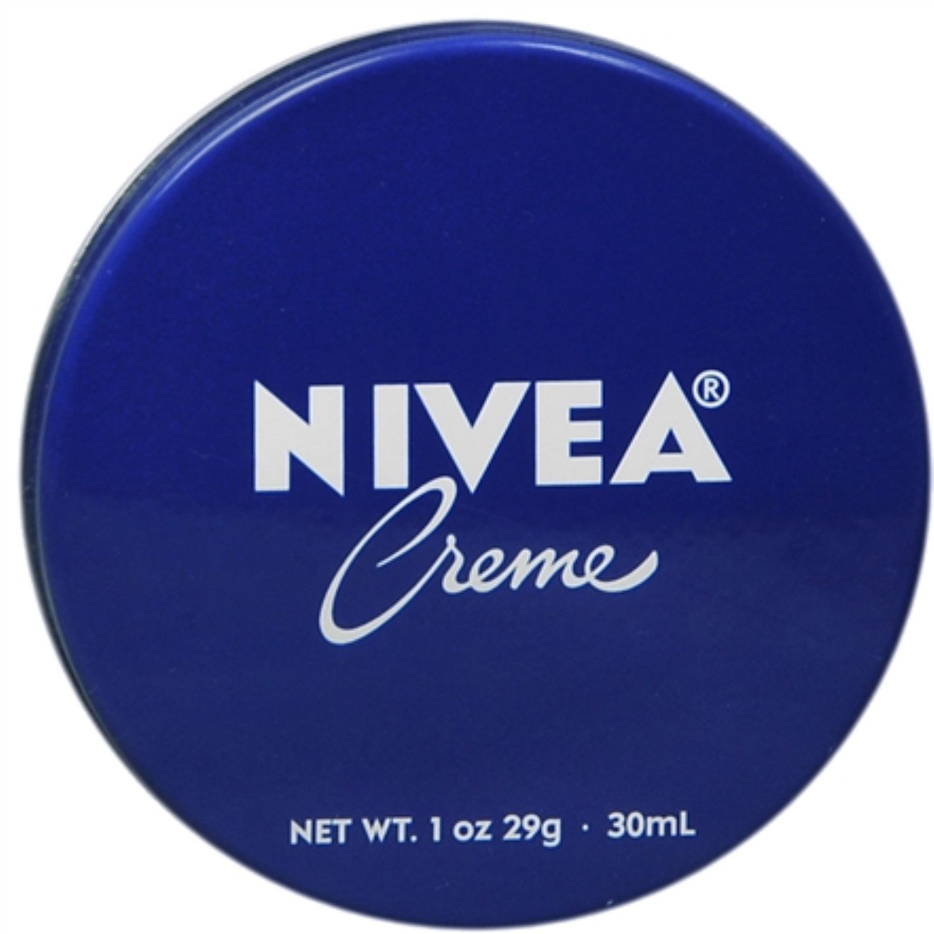 NIVEA Skin Creme 1 oz jar offers portable daily moisture for dry skin.
