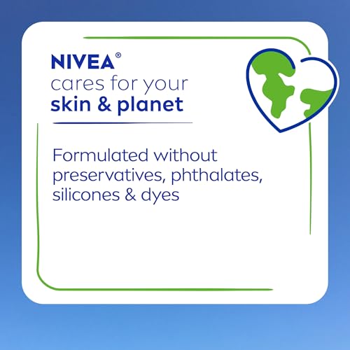 NIVEA Smoothness Lip Care SPF 15 being applied with a smooth motion.