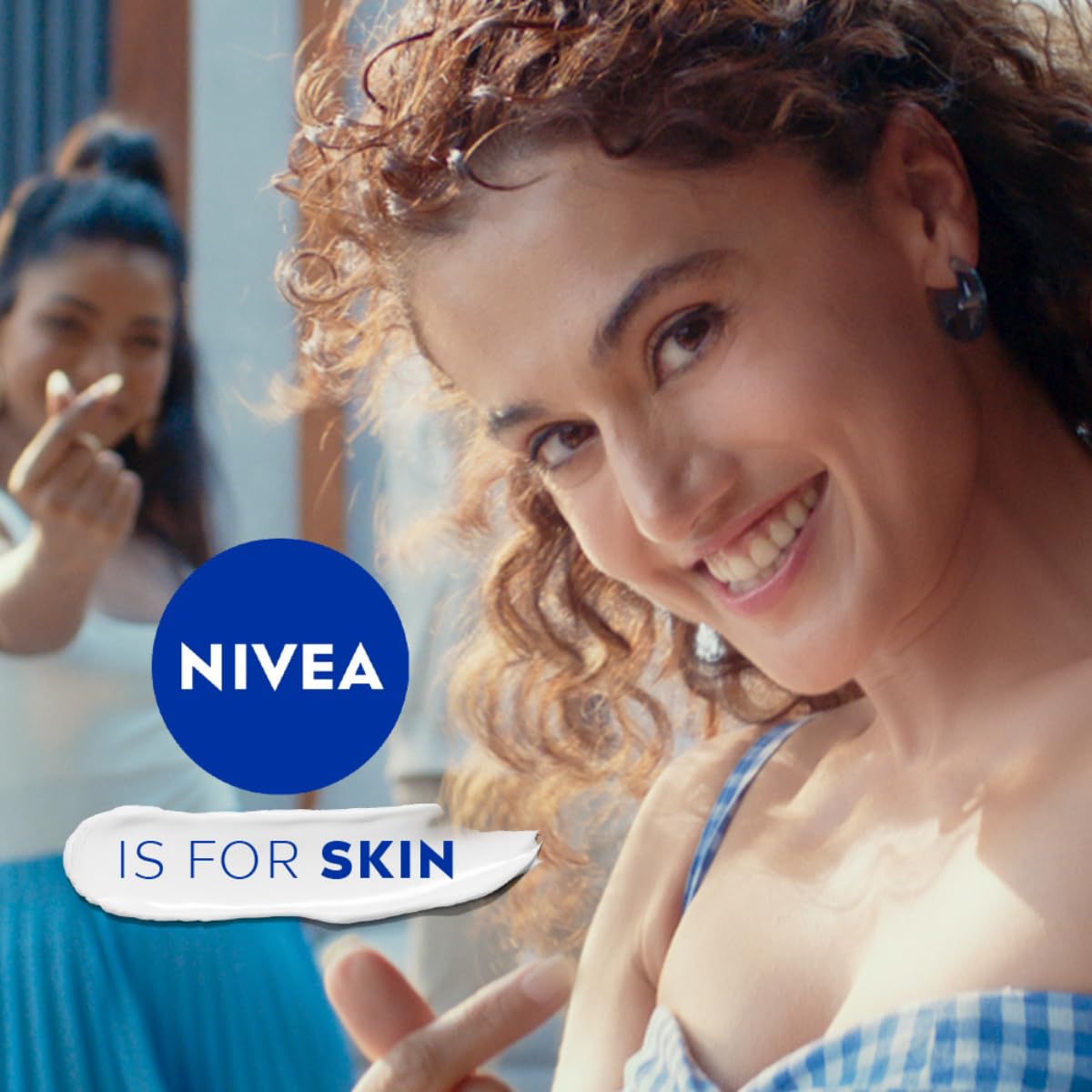 NIVEA Soft cream on forearm demonstrating even absorption