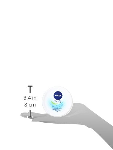 NIVEA Soft ingredients: jojoba oil and vitamin E.