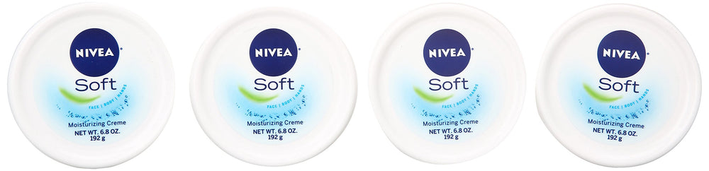 Night-time application with NIVEA Soft for refreshed skin.