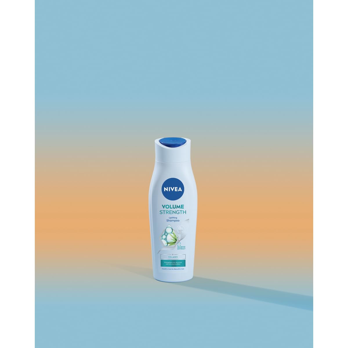 NIVEA Volume & Strength shower scene in bathroom