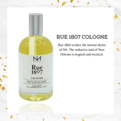 Close-up of absinthe and bourbon notes in Rue 1807, evoking bold, intriguing charm.