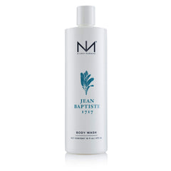 Niven Morgan Jean Baptiste Body Wash bottle being poured for a gentle daily cleanse.