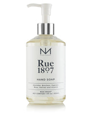 Niven Morgan Rue 1807 hand soap bottle for gentle daily cleansing