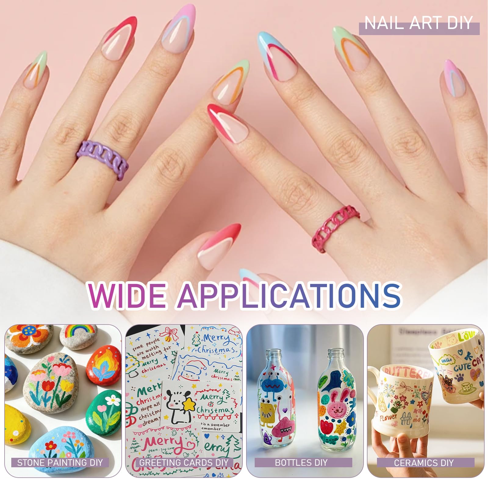 NivLop travel-friendly nail art kit ready for on-the-go creativity