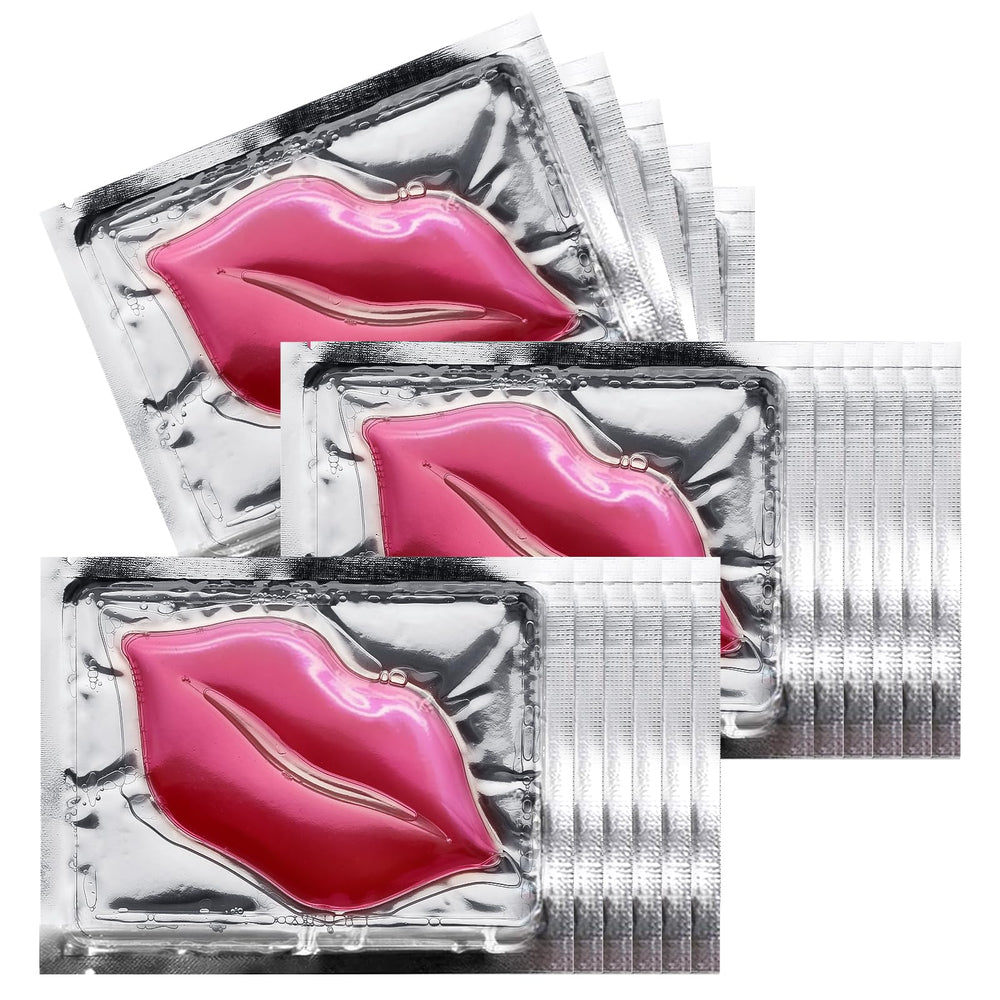 NIYET Collagen Crystal Lip Mask packaging in pink for premium hydration and lip care.