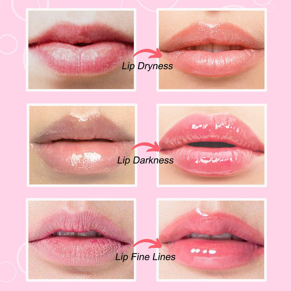 NIYET Collagen Lip Mask sachets ready-to-use for on-the-go hydration.