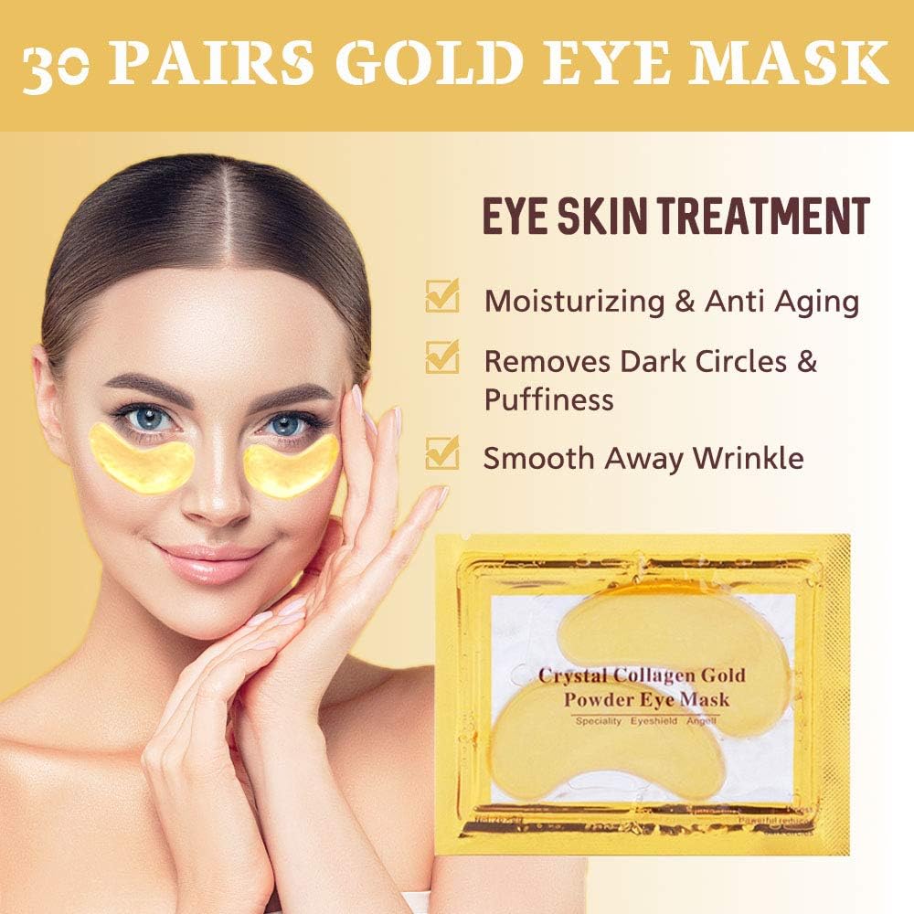 NIYET under-eye patches application demonstrates easy at-home use