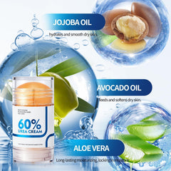 NIZENTA Urea Cream Stick targets heels and toes for smoother skin.