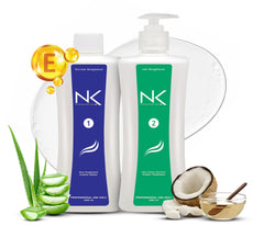 NK Professional Care keratin Step 1 pre treatment cream bottle for nourished hair