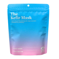 NKG The Kefir Mask biocellulose sheet for deep hydration and fit.