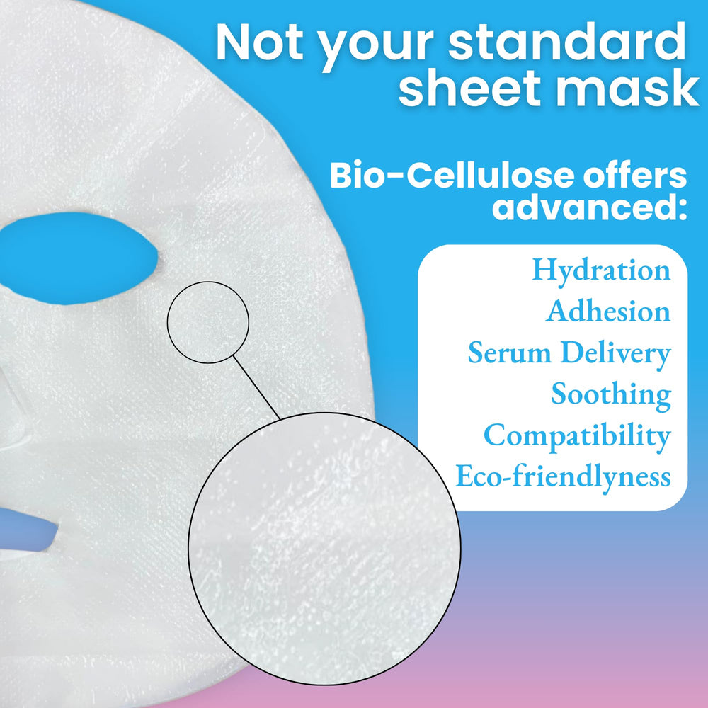 NKG The Kefir Mask worn on the face showing natural, snug fit.