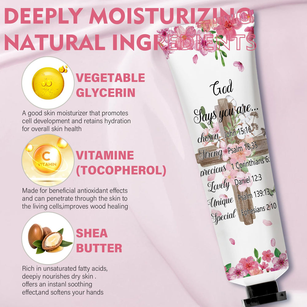 Nlicrst cherry blossom scented hand cream for soft, moisturized hands
