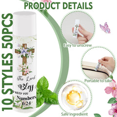Nlicrst organza bag with lip balm enables shareable gift presentation.
