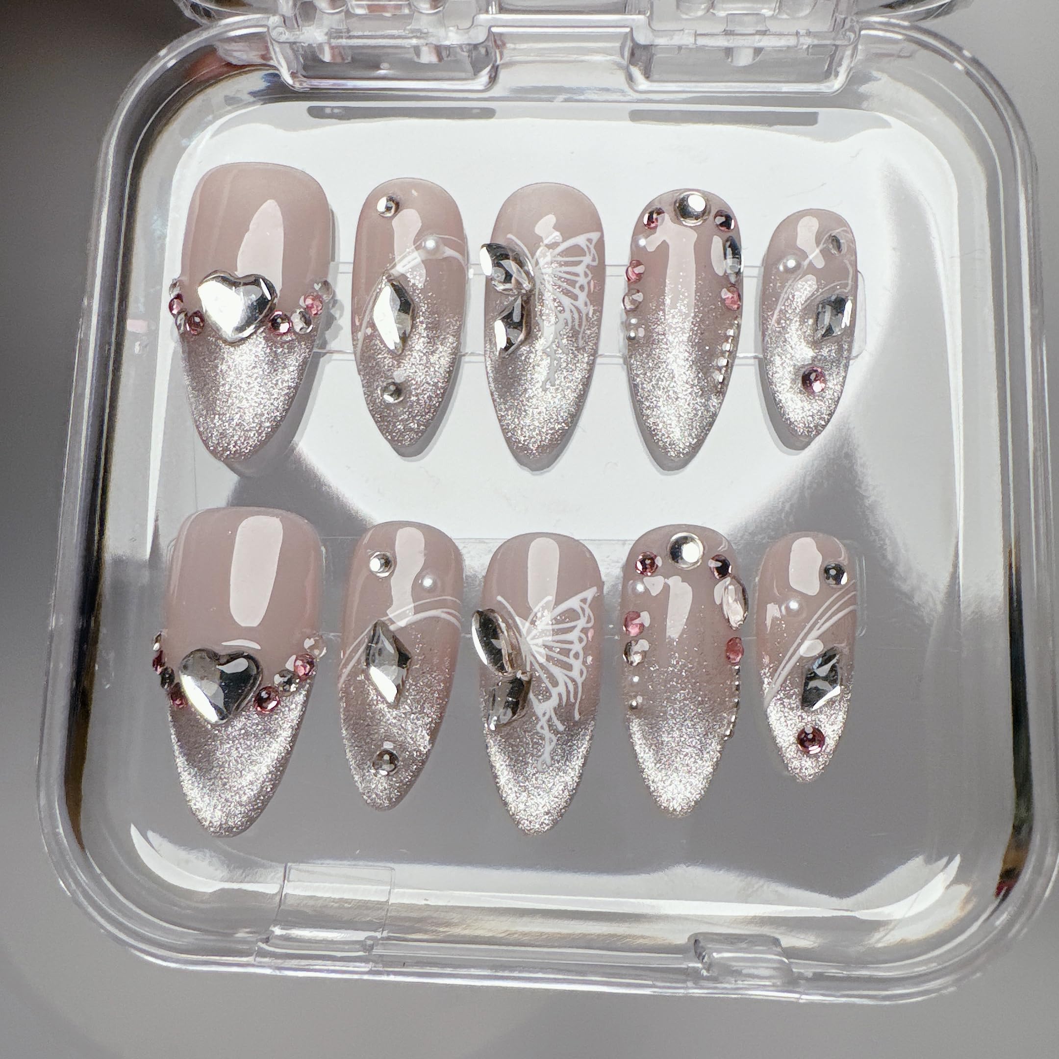 NLSJMP nail file and buffer for smooth shaping and prep.