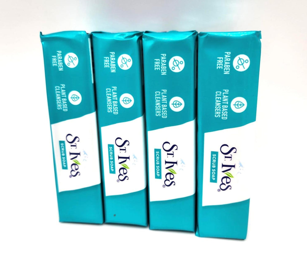 NO. 610TH St. Ives Scrub Bar aloe for soothing, moisturized skin